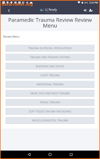 Paramedic Trauma Review screenshot