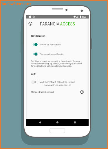 Paranoia Access screenshot
