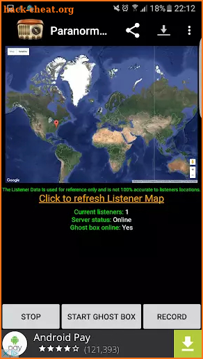 Paranormal Live Ghost Box screenshot