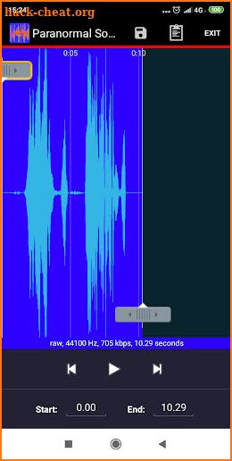 Paranormal Sound Recorder screenshot