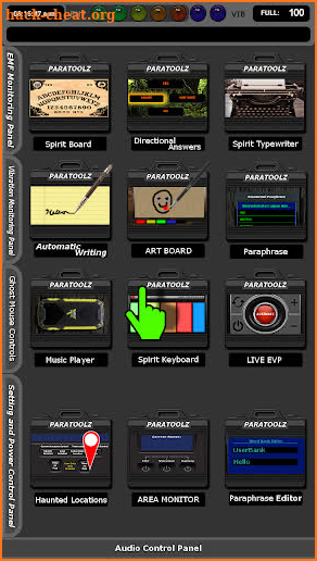 PARATOOLZ Master Edition Ghost Hunting Application screenshot