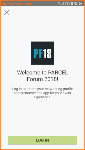 PARCEL Forum 2018 screenshot