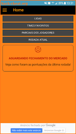 Parciais Cartoleiros - 2019 screenshot