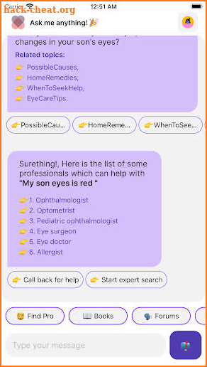 Parent-Help screenshot