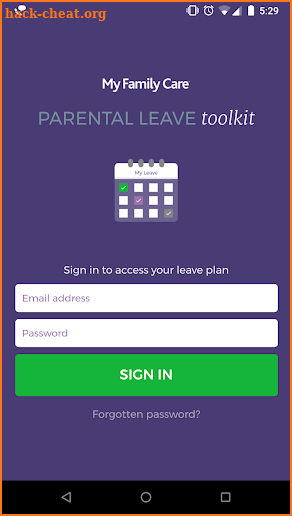 Parental Leave Toolkit screenshot