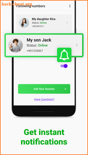 Parental Online Status Control - Last Seen Monitor screenshot
