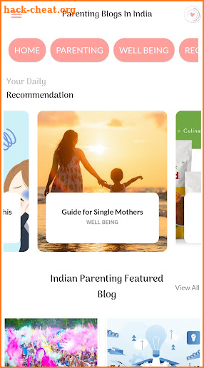 Parenting Blog | Apps For Mom screenshot
