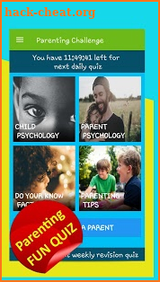 Parenting Challenge: Daily Quiz for Parenthood screenshot