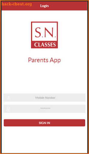 Parent’s App | S.N.Classes screenshot