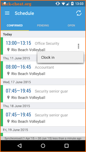 PARiM Workforce Scheduling screenshot
