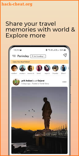 Parindey - Find Travel Partner screenshot