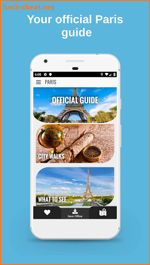 PARIS City Guide, Offline Maps and Tours screenshot