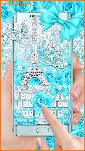 Paris Diamond Butterfly keyboard screenshot