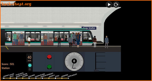 Paris Métro Simulator screenshot