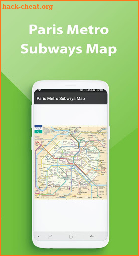 Paris Metro Subways Map screenshot