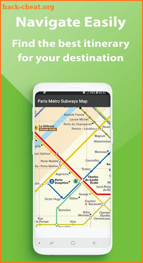 Paris Metro Subways Map screenshot