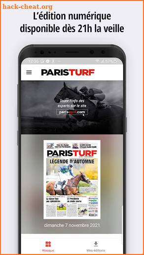 Paris-Turf screenshot