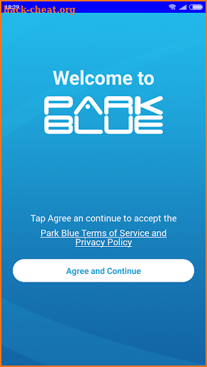 Park Blue Access screenshot