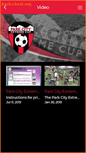 Park City Soccer Club screenshot