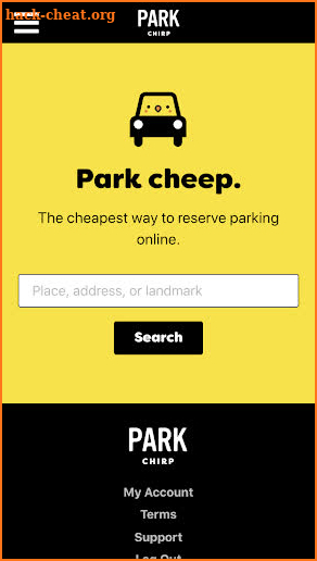 ParkChirp screenshot