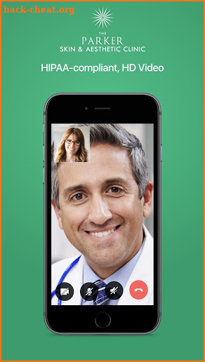Parker Clinic Virtual Visit screenshot