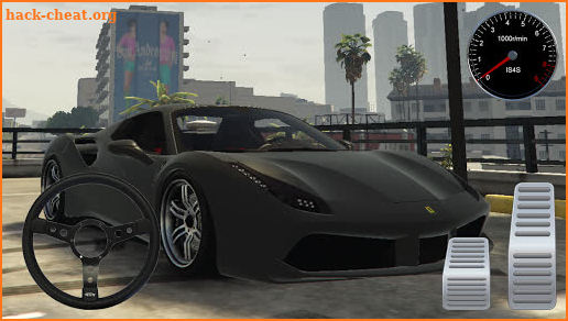Parking Ferrari 488 Fun City screenshot