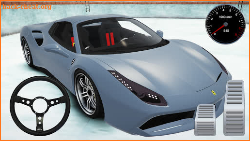 Parking Ferrari 488 Fun City screenshot