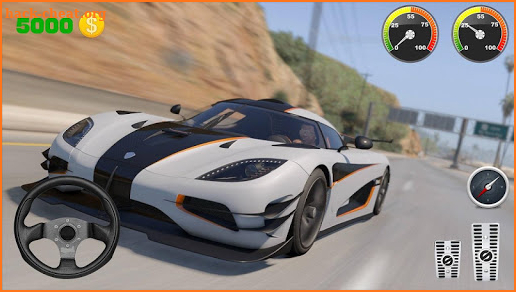 Parking Koenigsegg - Agera Sports Driving Sim screenshot