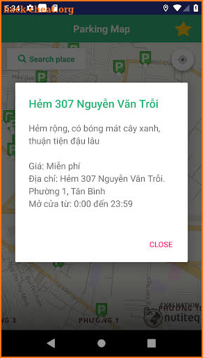 Parking Map - Bản đồ Offline bãi đỗ xe screenshot