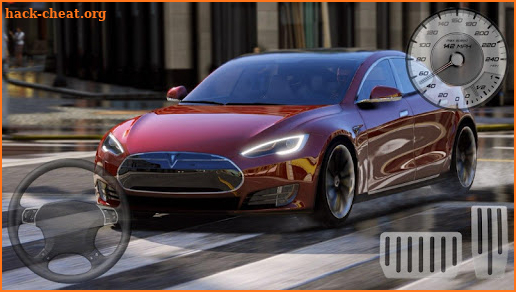 Parking Model S - Future Tesla Simulator screenshot