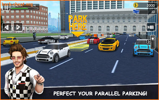 Parking Professor: Car Driving School Simulator 3D screenshot