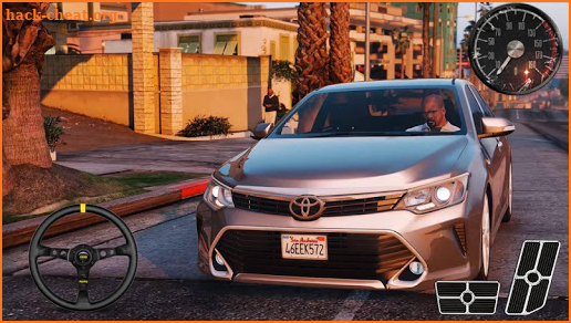 Parking Series Toyota Camry - City Car Driving screenshot