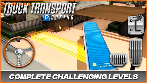 Parking Truck Transport Simulator screenshot