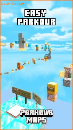 Parkour maps for Minecraft PE screenshot