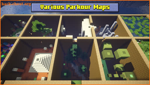 Parkour maps - spiral & rooms screenshot