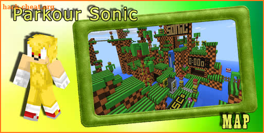 Parkour Sonic Map for MCPE screenshot