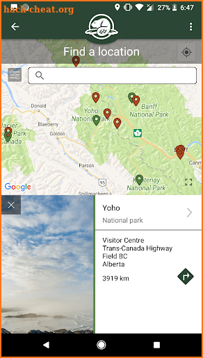 Parks Canada – National App screenshot