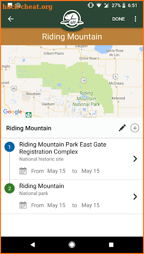 Parks Canada – National App screenshot