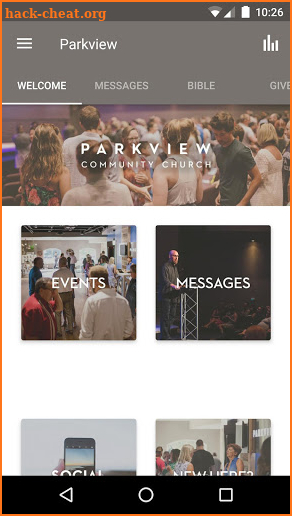 Parkview Community Church screenshot