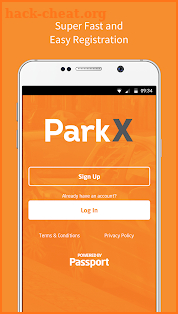 ParkX - Mobile Payment Parking screenshot