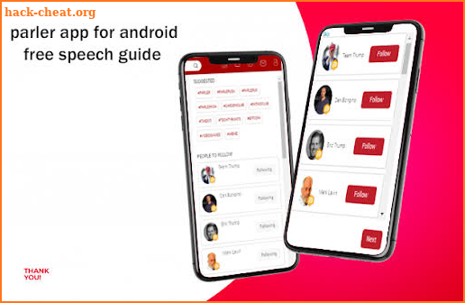 parler app for android: free speech tips screenshot