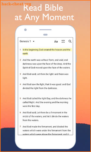 Parro Bible - Audio KJV Bible and Daily Verse screenshot