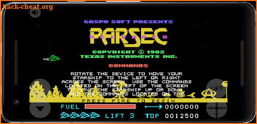 Parsec Reloaded screenshot