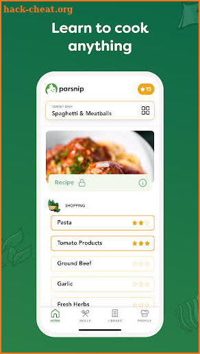 Parsnip: Level Up Your Cooking screenshot