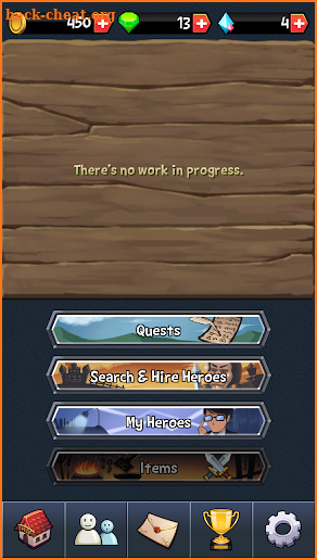 Part time jobs for Heroes screenshot
