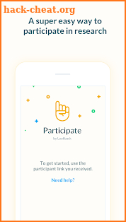 Participate by Lookback screenshot