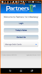 Partners 1st FCU Mobile screenshot