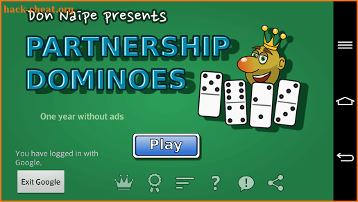Partnership Dominoes screenshot