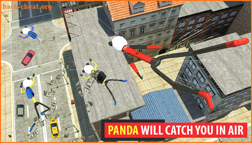 Party Panda hero – Stickman Rope Hero Legacy screenshot