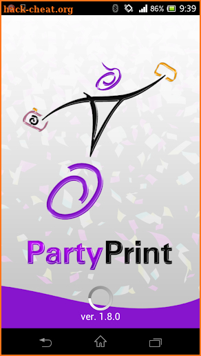 Party Print screenshot